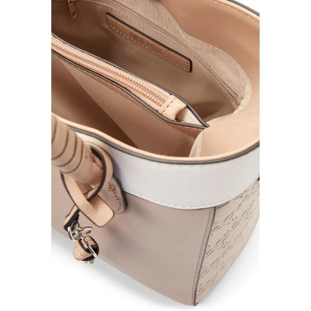Women's Polyester Satchel Crossbody Bag with Snap Closure Multiple Compartments